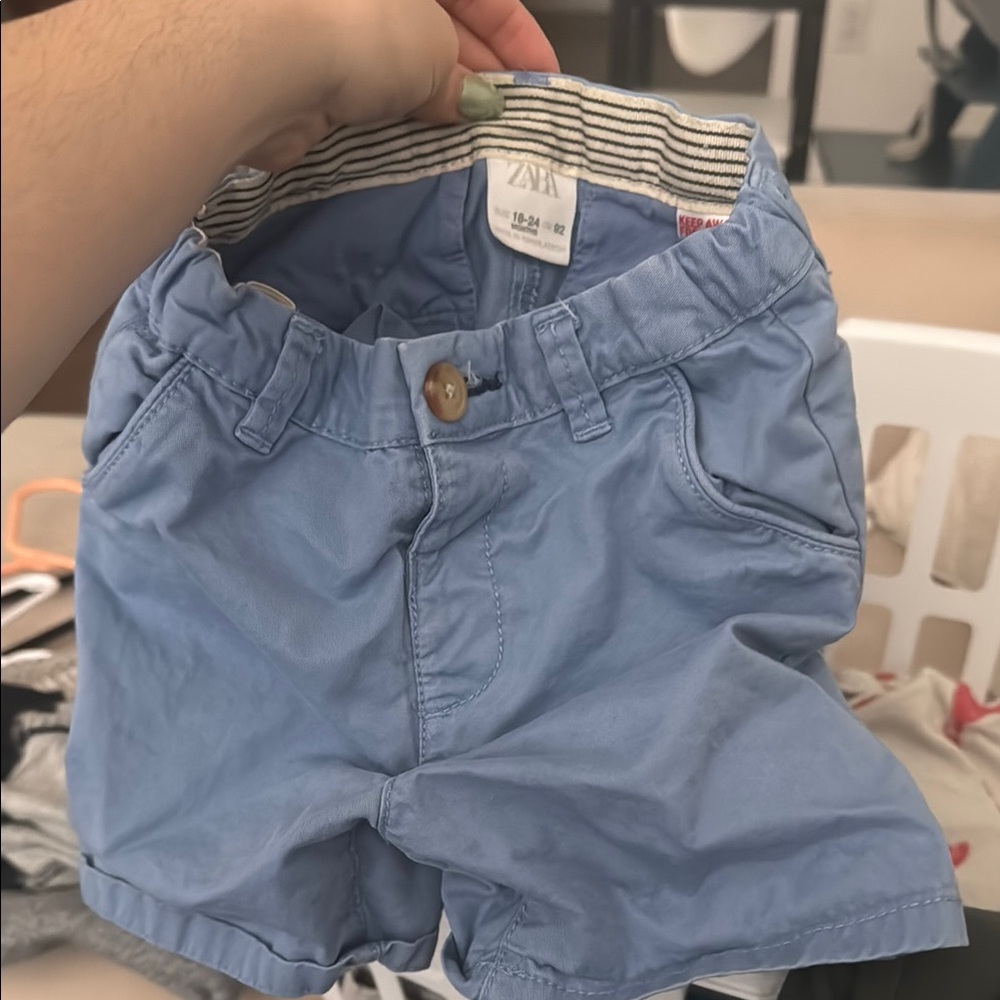 Zara Kids Blue Shorts